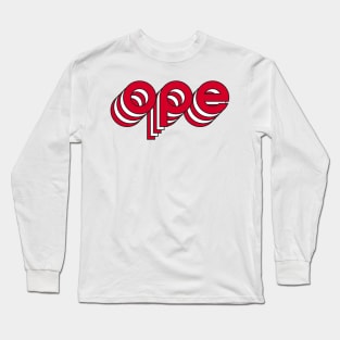 Ope - Let's Go Badgers! Long Sleeve T-Shirt